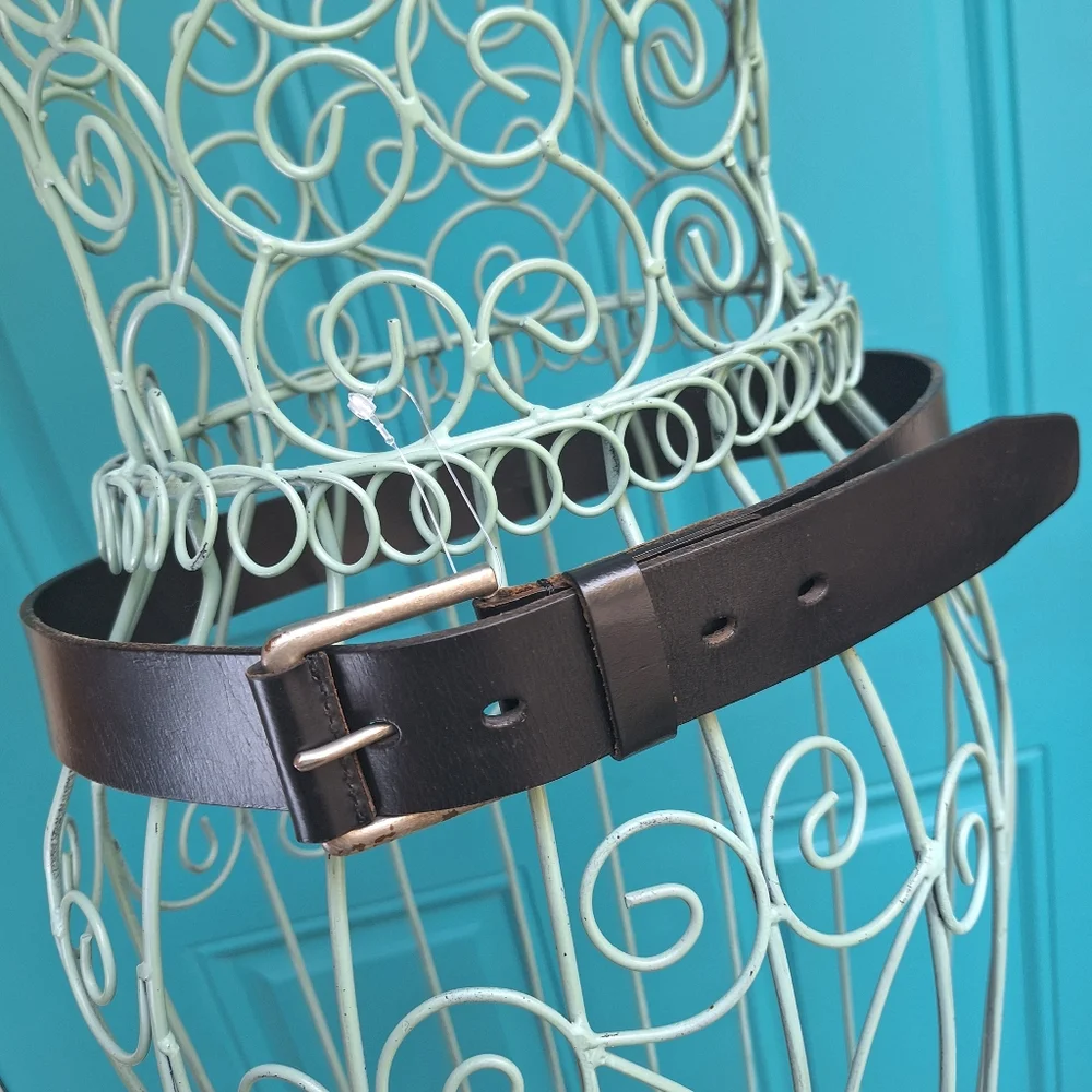 Genuine Leather Belt Western Belt Timberland Belt Real Leather 32 - Picture 8 of 17